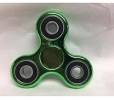 BLCR THREE-SPINNER FIDGET TOY METAL 3-5 MINUTE EDC HAND SPINNER FOR AUTISM AND ADHD GREEN